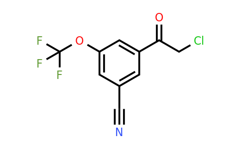 1803775-13-4 | 3'-Cyano-5'-(trifluoromethoxy)phenacyl chloride