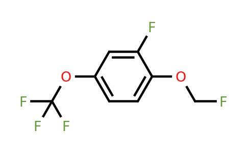 1803775-14-5 | 1-Fluoro-2-fluoromethoxy-5-(trifluoromethoxy)benzene