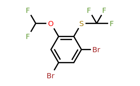 1803775-27-0 | 1,5-Dibromo-3-difluoromethoxy-2-(trifluoromethylthio)benzene