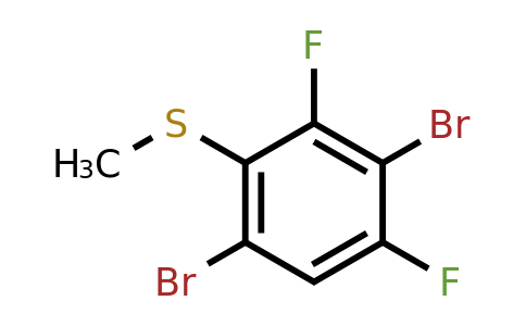 1803775-89-4 | 3,6-Dibromo-2,4-difluorothioanisole