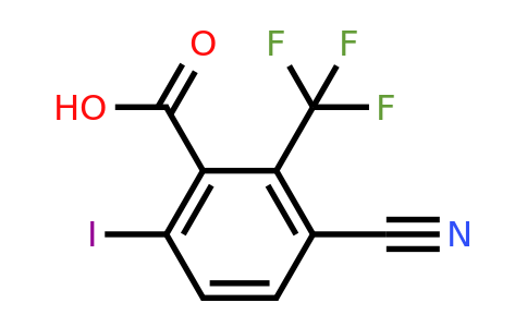 1803776-17-1 | 3-Cyano-6-iodo-2-(trifluoromethyl)benzoic acid