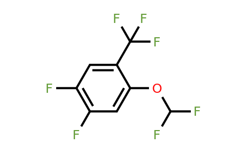 1803776-55-7 | 4,5-Difluoro-2-(difluoromethoxy)benzotrifluoride
