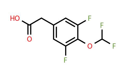 1803777-10-7 | 3,5-Difluoro-4-(difluoromethoxy)phenylacetic acid