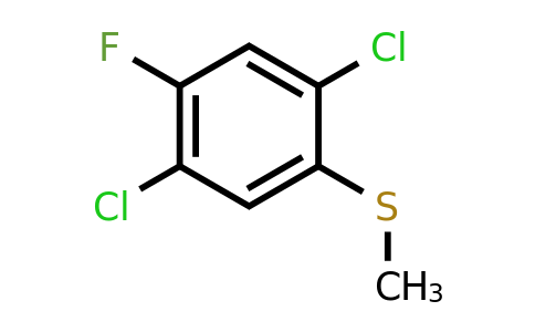 1803777-45-8 | 2,5-Dichloro-4-fluorothioanisole