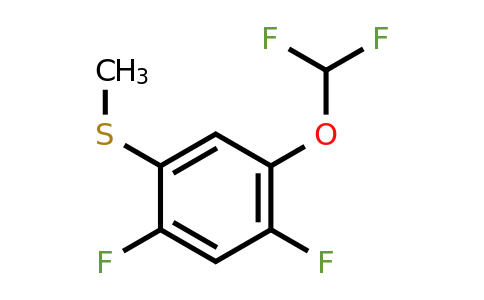 1803777-50-5 | 2,4-Difluoro-5-(difluoromethoxy)thioanisole