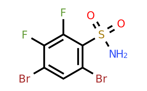 1803777-72-1 | 4,6-Dibromo-2,3-difluorobenzenesulfonamide