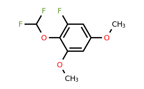 1803777-74-3 | 1-Difluoromethoxy-2,4-dimethoxy-6-fluorobenzene