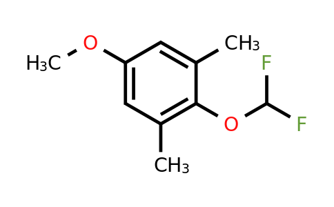 1803777-98-1 | 4-Difluoromethoxy-3,5-dimethylanisole