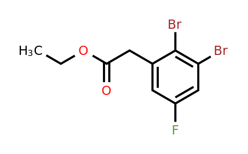 1803778-51-9 | Ethyl 2,3-dibromo-5-fluorophenylacetate