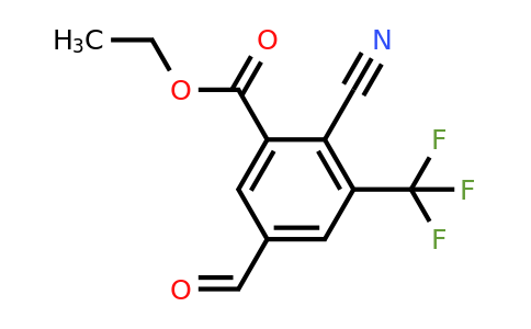 1803778-76-8 | Ethyl 2-cyano-5-formyl-3-(trifluoromethyl)benzoate