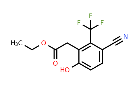 1803778-80-4 | Ethyl 3-cyano-6-hydroxy-2-(trifluoromethyl)phenylacetate