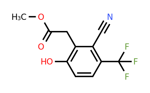 1803778-99-5 | Methyl 2-cyano-6-hydroxy-3-(trifluoromethyl)phenylacetate