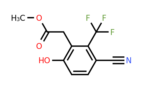1803779-10-3 | Methyl 3-cyano-6-hydroxy-2-(trifluoromethyl)phenylacetate