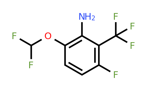 1803779-78-3 | 6-Difluoromethoxy-3-fluoro-2-(trifluoromethyl)aniline