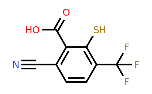 1803780-37-1 | 6-Cyano-2-mercapto-3-(trifluoromethyl)benzoic acid