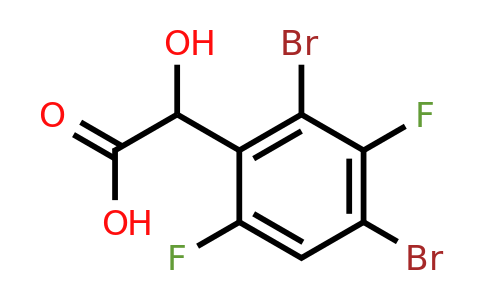 1803780-93-9 | 2,4-Dibromo-3,6-difluoromandelic acid