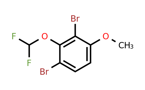 1803781-12-5 | 2,4-Dibromo-3-(difluoromethoxy)anisole