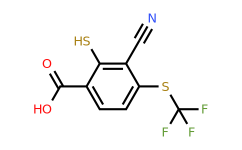 1803781-50-1 | 3-Cyano-2-mercapto-4-(trifluoromethylthio)benzoic acid