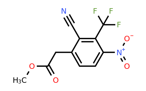 1803781-65-8 | Methyl 2-cyano-4-nitro-3-(trifluoromethyl)phenylacetate