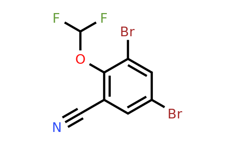 1803781-84-1 | 3,5-Dibromo-2-(difluoromethoxy)benzonitrile