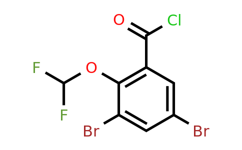 1803781-88-5 | 3,5-Dibromo-2-(difluoromethoxy)benzoyl chloride