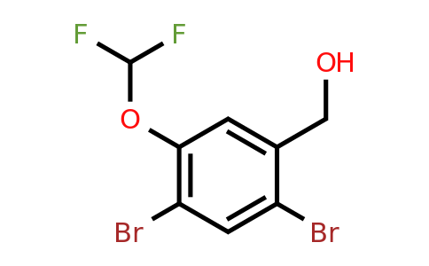 1803781-96-5 | 2,4-Dibromo-5-(difluoromethoxy)benzyl alcohol