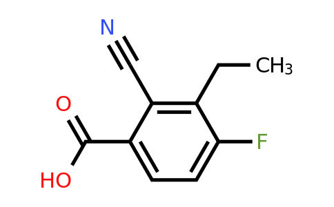 1803781-97-6 | 2-Cyano-4-fluoro-3-ethylbenzoic acid