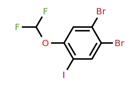 1803782-36-6 | 1,2-Dibromo-4-difluoromethoxy-5-iodobenzene