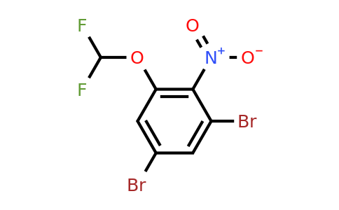 1803782-44-6 | 1,5-Dibromo-3-difluoromethoxy-2-nitrobenzene