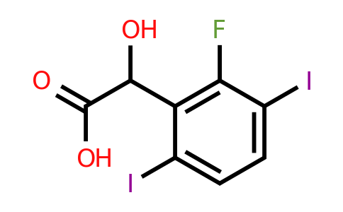 1803782-69-5 | 3,6-Diiodo-2-fluoromandelic acid