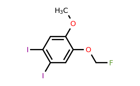 1803782-75-3 | 4,5-Diiodo-2-(fluoromethoxy)anisole