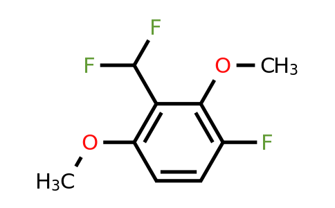 1803782-78-6 | 2,6-Dimethoxy-3-fluorobenzodifluoride