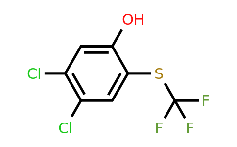 1803782-82-2 | 4,5-Dichloro-2-(trifluoromethylthio)phenol