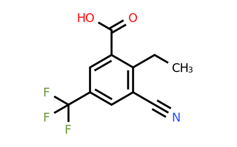 1803782-99-1 | 3-Cyano-2-ethyl-5-(trifluoromethyl)benzoic acid