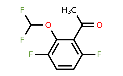 1803783-00-7 | 3',6'-Difluoro-2'-(difluoromethoxy)acetophenone