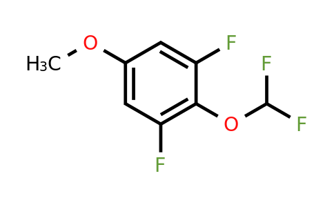 1803783-12-1 | 3,5-Difluoro-4-(difluoromethoxy)anisole
