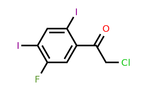 1803783-34-7 | 2',4'-Diiodo-5'-fluorophenacyl chloride