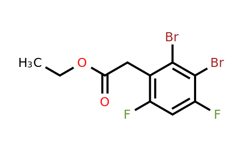 1803783-42-7 | Ethyl 2,3-dibromo-4,6-difluorophenylacetate