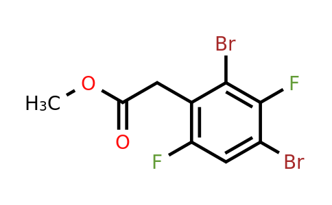 1803783-44-9 | Methyl 2,4-dibromo-3,6-difluorophenylacetate
