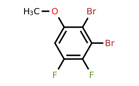 1803783-52-9 | 2,3-Dibromo-4,5-difluoroanisole