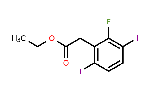 1803783-74-5 | Ethyl 3,6-diiodo-2-fluorophenylacetate