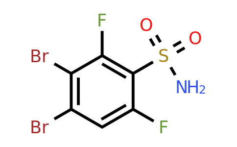 1803783-78-9 | 3,4-Dibromo-2,6-difluorobenzenesulfonamide