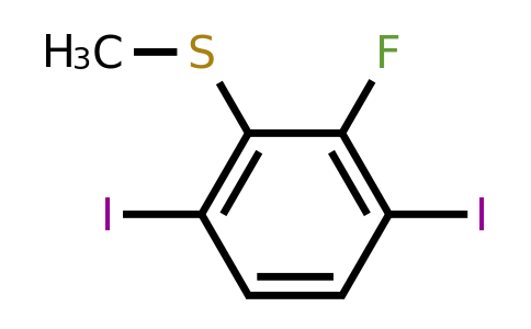 1803783-86-9 | 3,6-Diiodo-2-fluorothioanisole