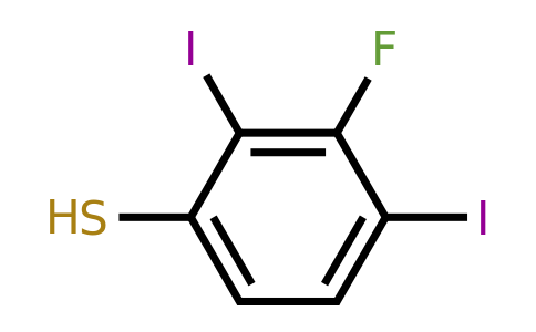 1803783-95-0 | 2,4-Diiodo-3-fluorothiophenol