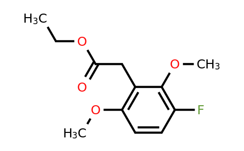 1803783-96-1 | Ethyl 2,6-dimethoxy-3-fluorophenylacetate