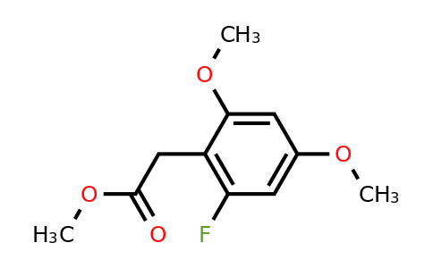 1803784-02-2 | Methyl 2,4-dimethoxy-6-fluorophenylacetate