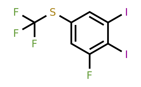 1803784-09-9 | 1,2-Diiodo-3-fluoro-5-(trifluoromethylthio)benzene