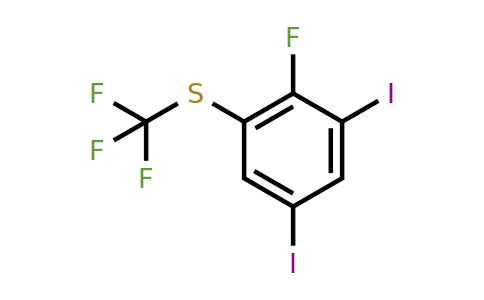 1803784-13-5 | 1,5-Diiodo-2-fluoro-3-(trifluoromethylthio)benzene