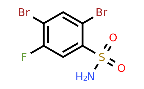 1803784-29-3 | 2,4-Dibromo-5-fluorobenzenesulfonamide