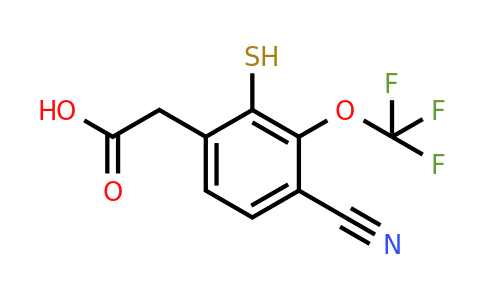 1803785-01-4 | 4-Cyano-2-mercapto-3-(trifluoromethoxy)phenylacetic acid